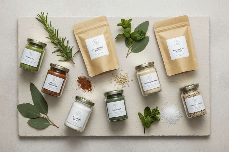 Organic Supplements & Powders