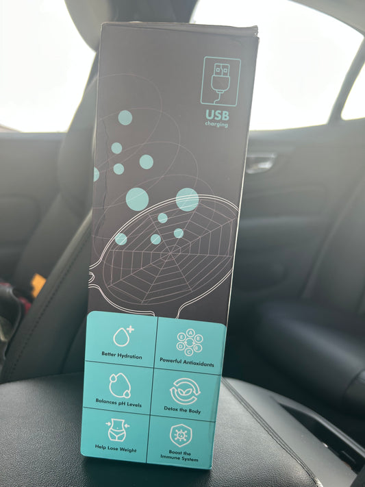 Portable Alkaline Water Bottle | Mineral-Infused Hydration