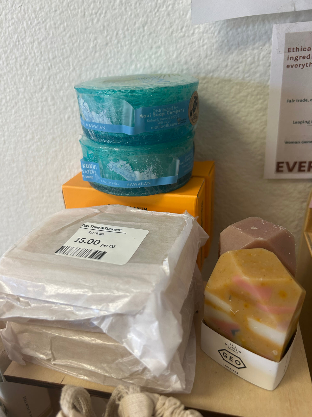 Handcrafted Bar Soap-Natural & Sustainable!
