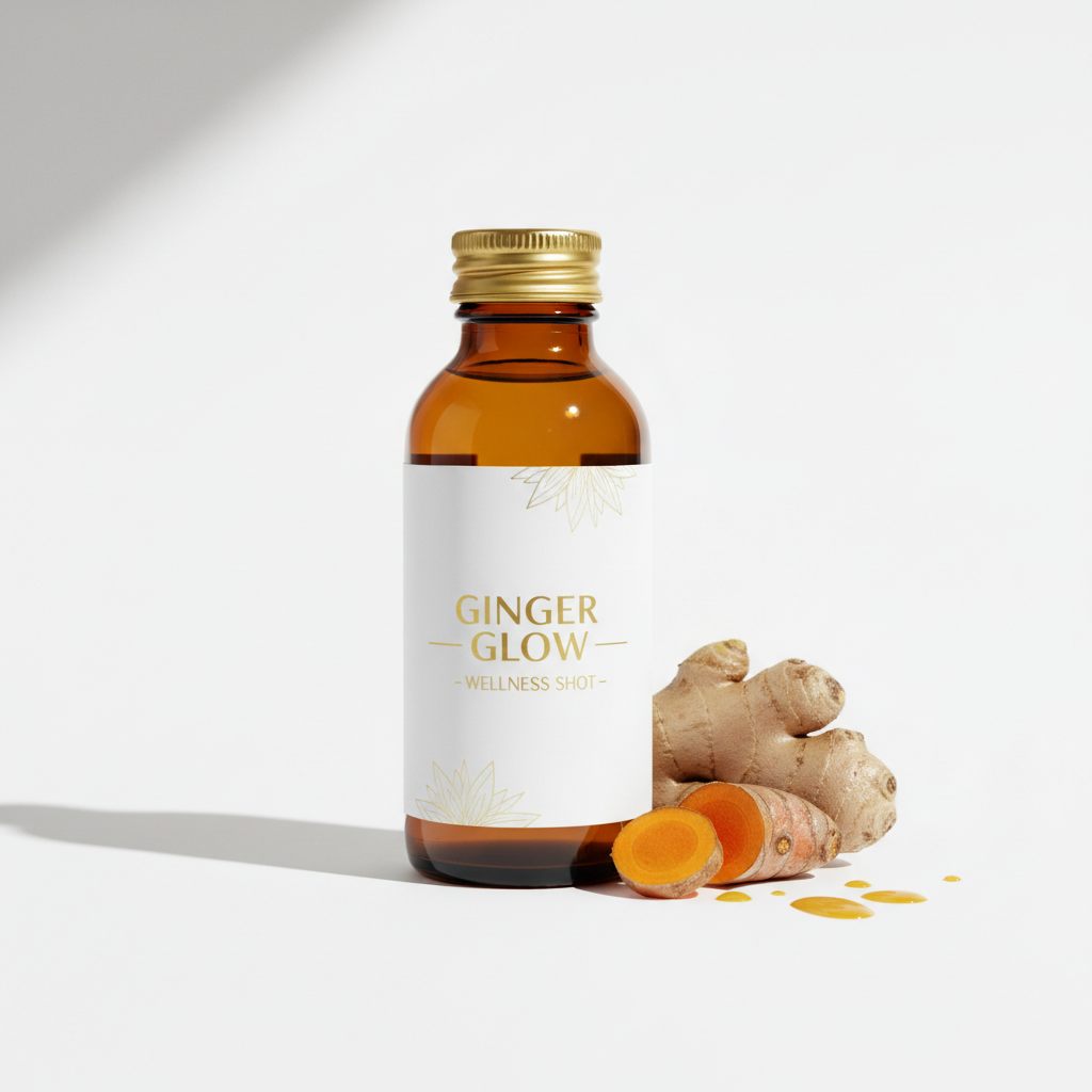 Ginger Wellness Shot Close-Up