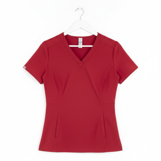 Red Scrub Top Hanger