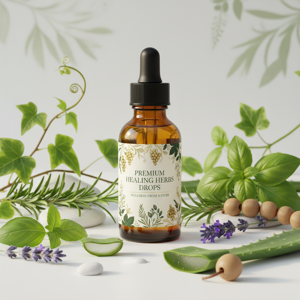 Herbal Tincture Drops | Concentrated Botanical Wellness Formula
