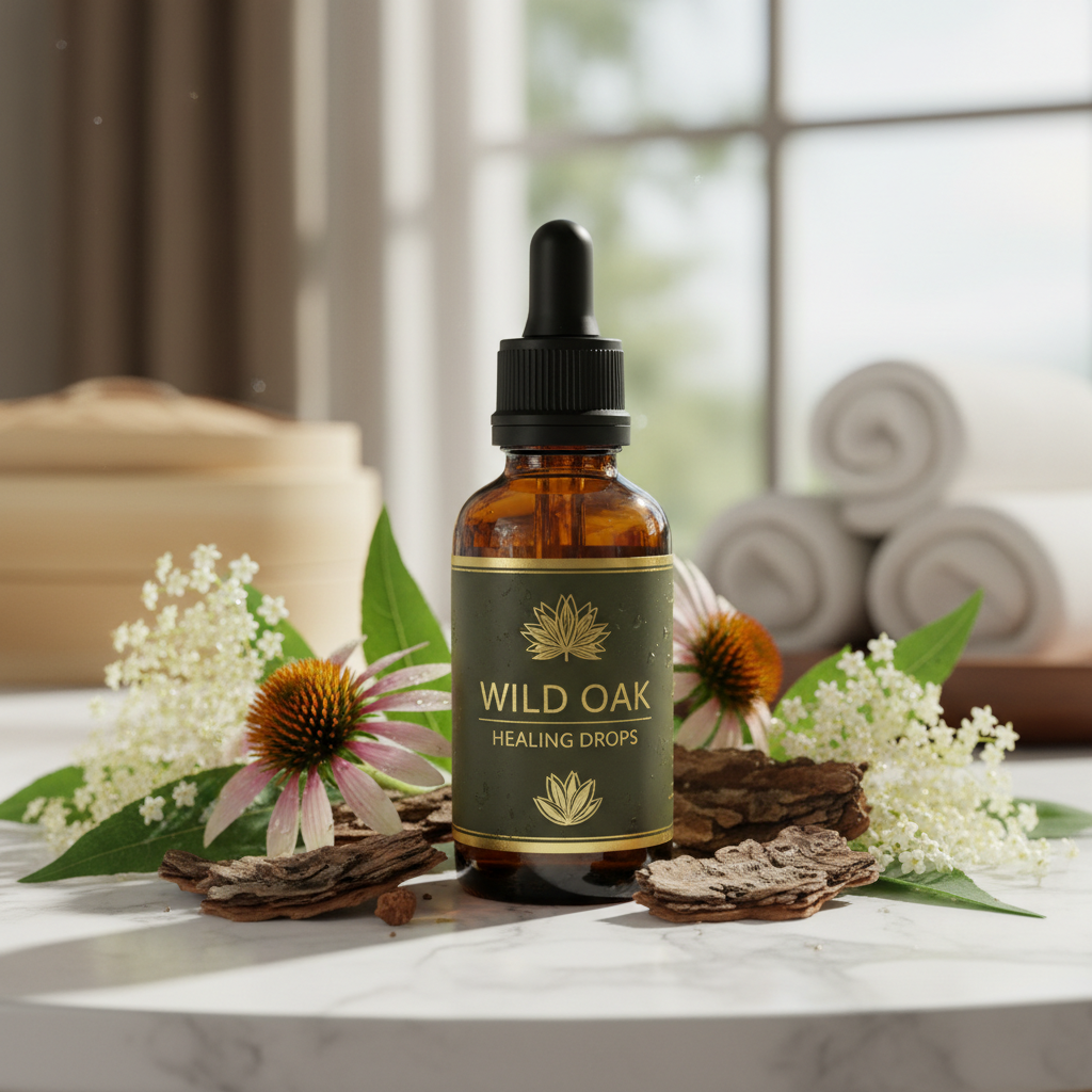 Herbal Tincture Drops | Concentrated Botanical Wellness Formula